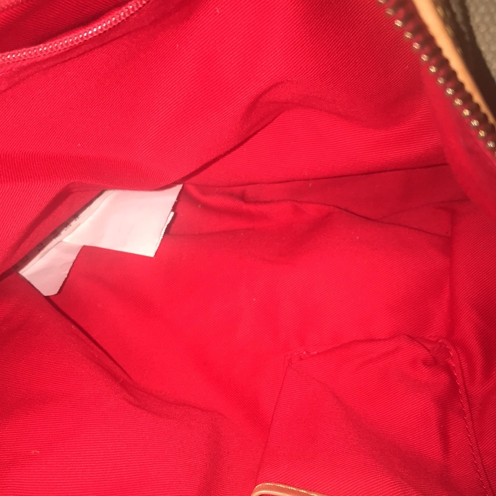 Dooney & Bourke Florentine Vacchetta 2 Pocket Canvas Bag. 💕 - Picture 4 of 4